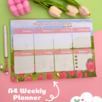 tulip a4 weekly planner