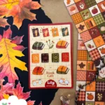 book gift sticker sheet