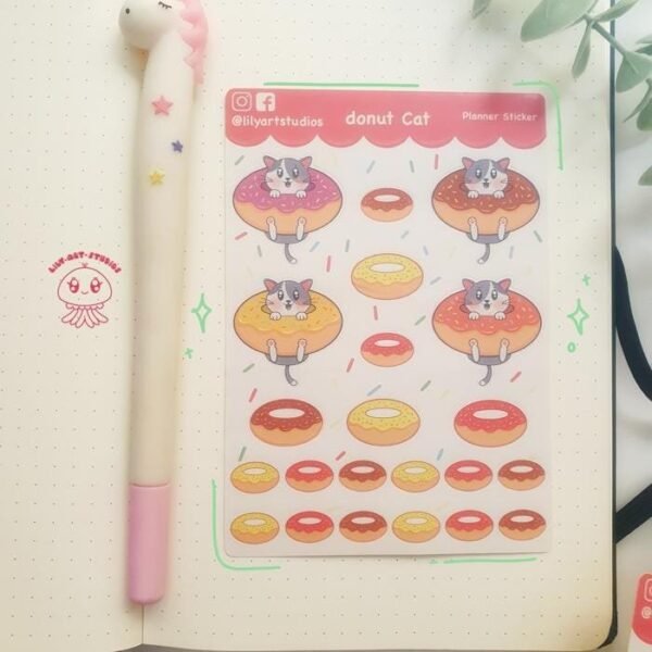 Donut Cat Sheet
