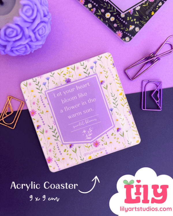 Sunlit Blooms Coaster