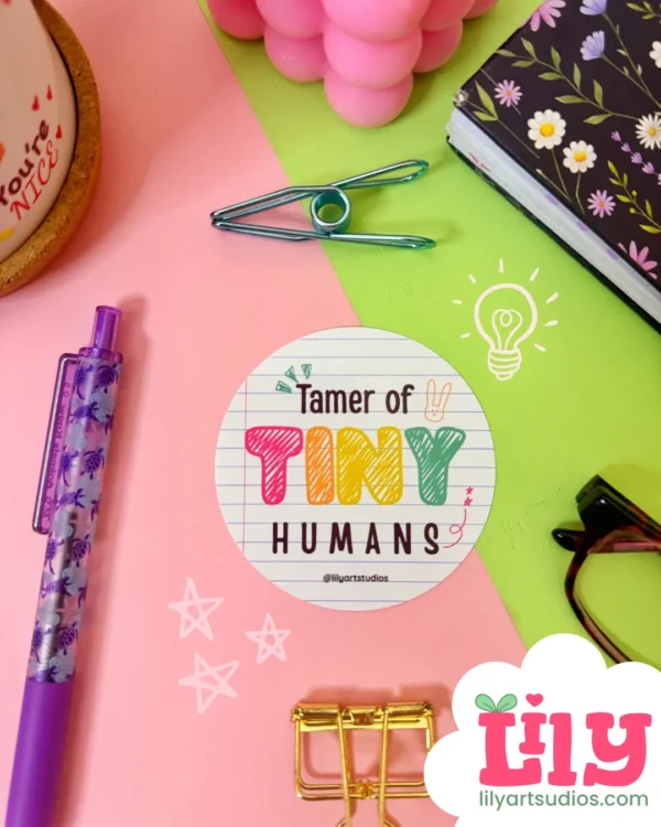 Tiny Humans Sticker