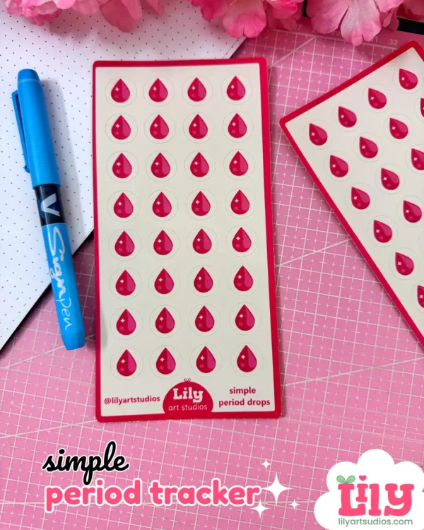 Period Icons - drops