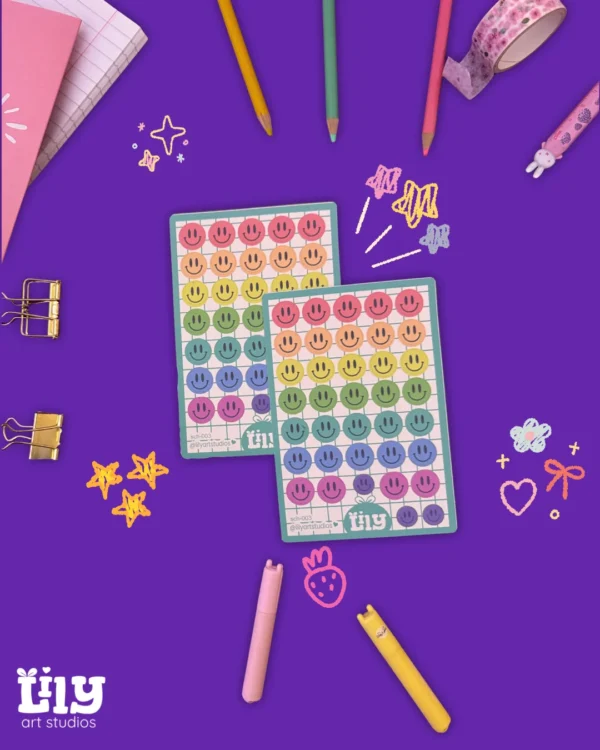 Colorful Smiley Faces