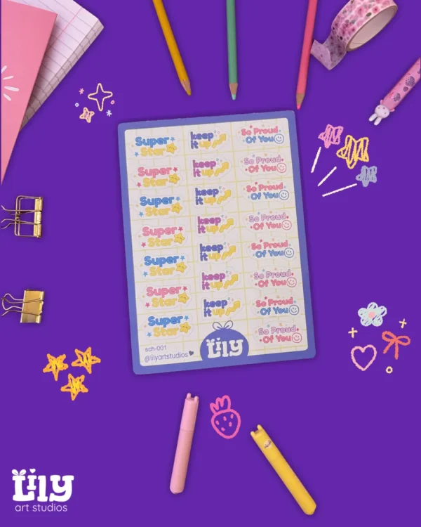 Keep it Up Sticker Sheet